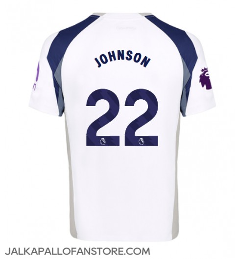 Tottenham Hotspur Brennan Johnson #22 Kotipaita 2025-26 Lyhythihainen Tottenham Hotspur Brennan Johnson #22 Kotipaita 2025-26 Lyhythihainen